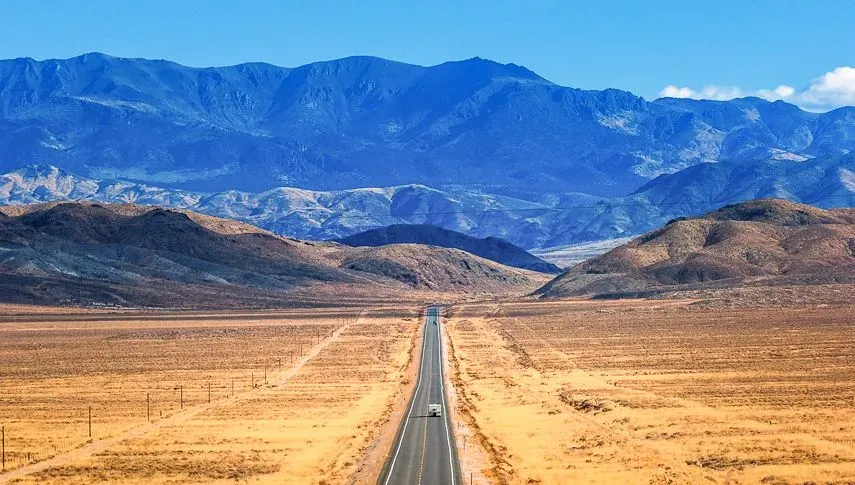 Highway 50 in Nevada