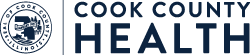 Cook County Health logo.