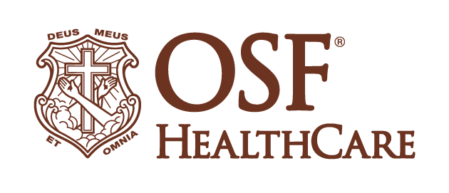 OSF HealthCare logo.
