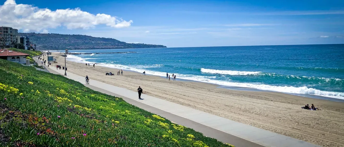 Torrance State Beach in Torrance, CA. 