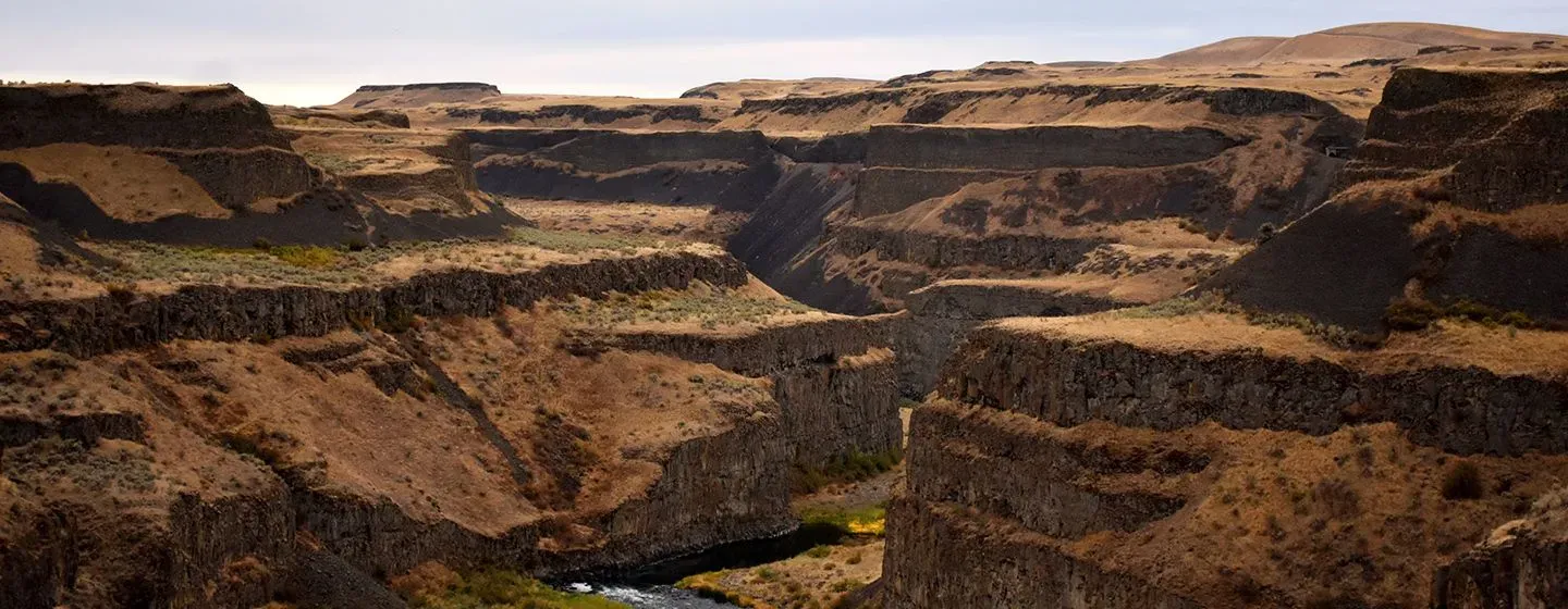 Palouse River Canyon in Washington.